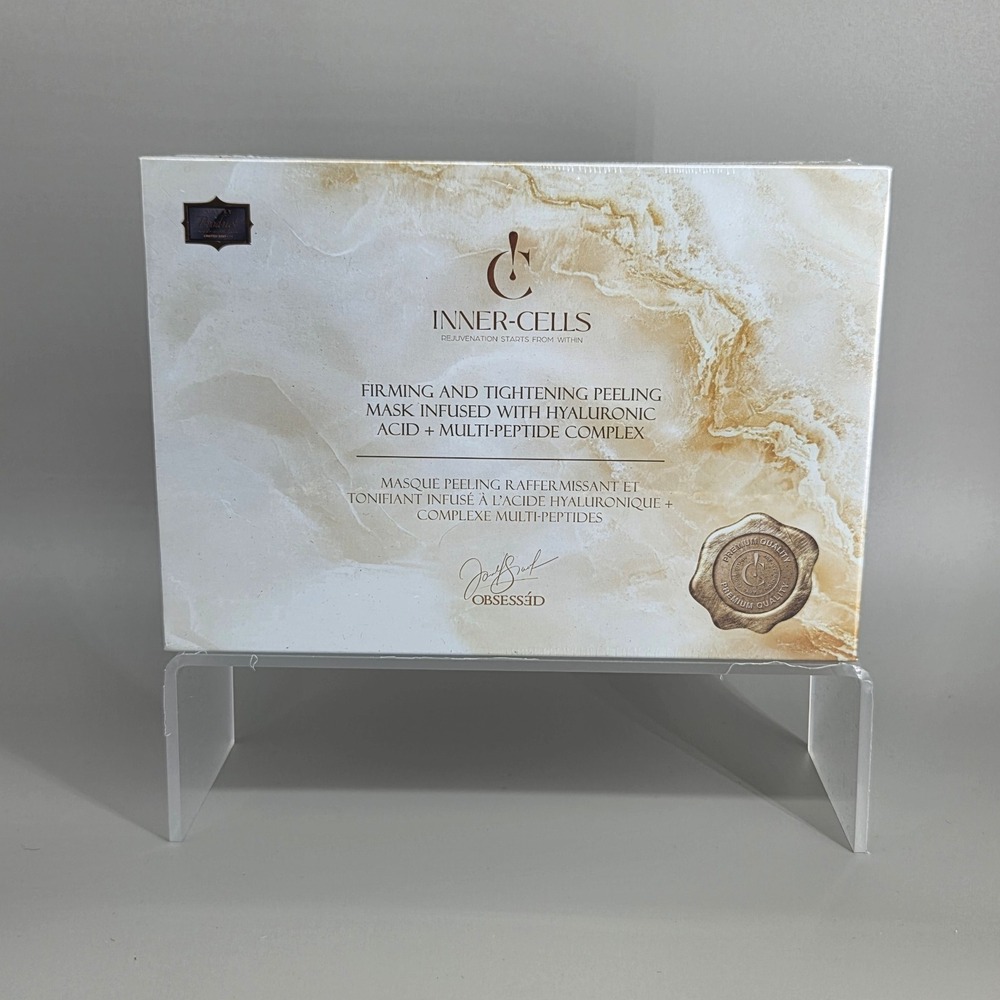Inner Cells Peeling Mask Unisex OS Hyaluronic Acid Multi Peptide Anti Aging New